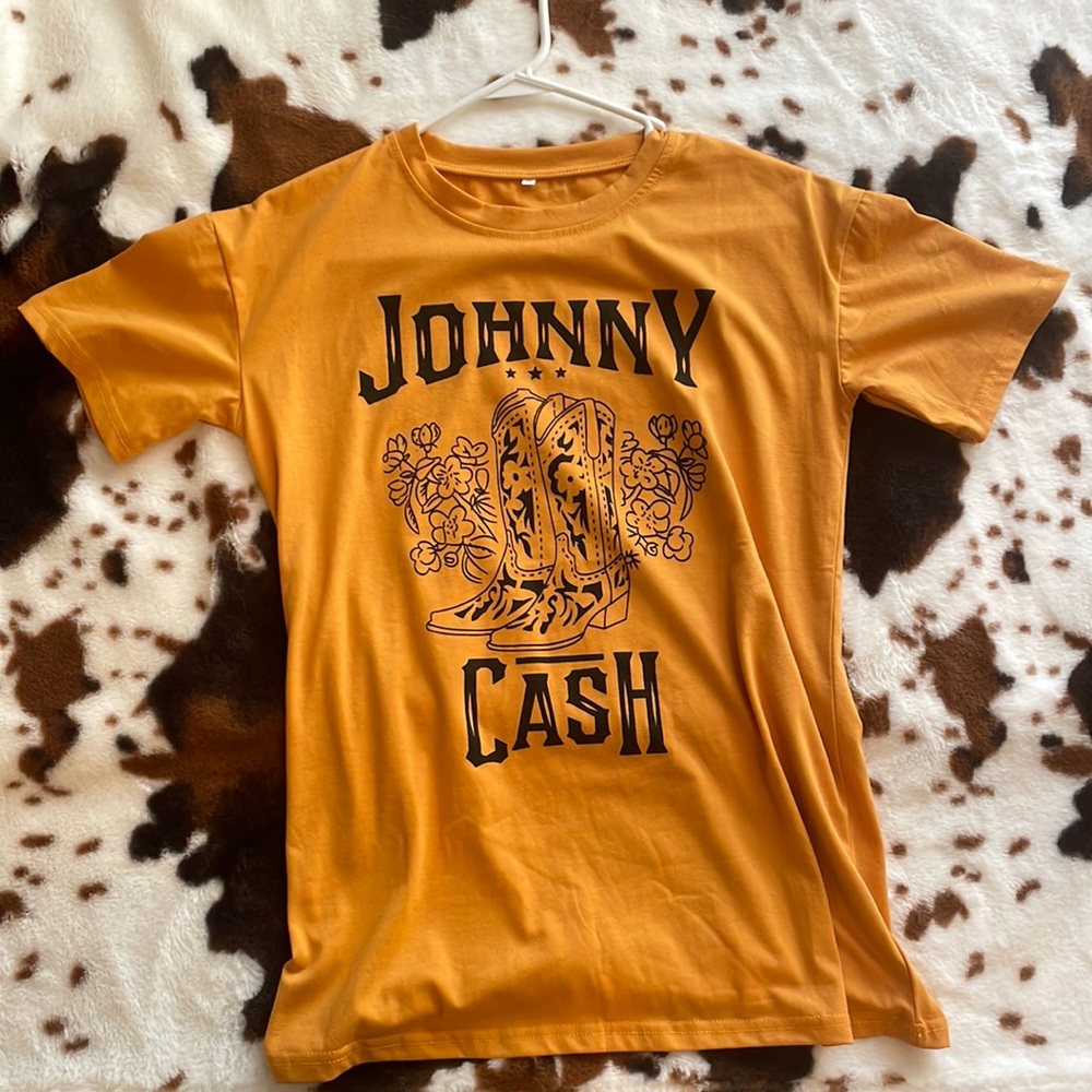 JOHNNY CASH WESTERN graphic tee, Never worn (doesn’t have tags)